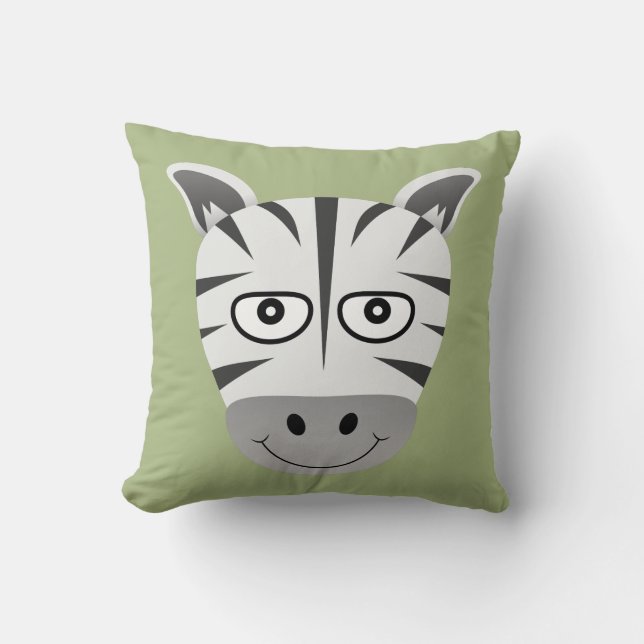 Cojín Decorativo Zebra (Anverso)