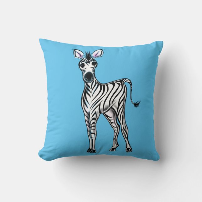 Cojín Decorativo Zebra (Anverso)