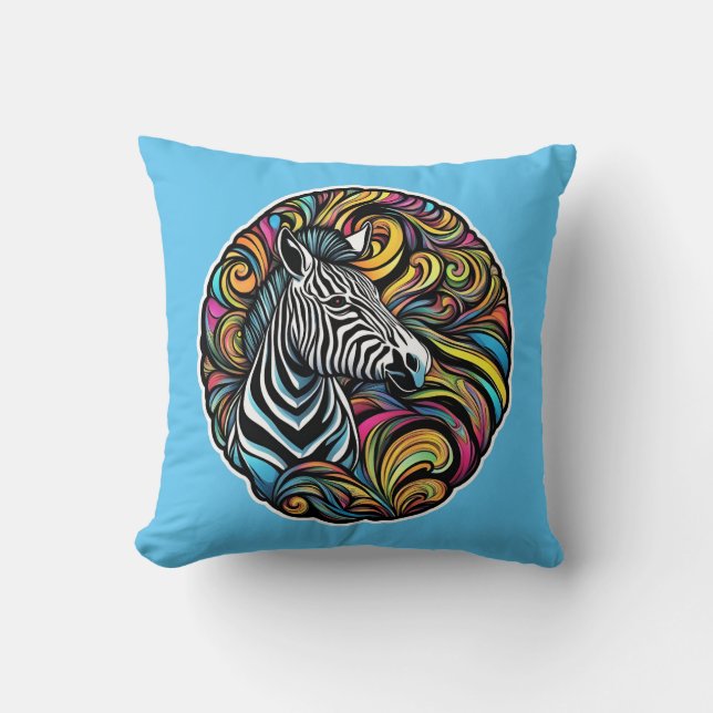 Cojín Decorativo Zebra 1 (Anverso)