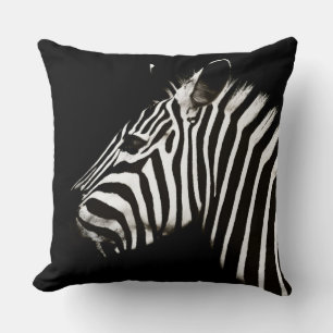 Cojín Decorativo Zebra Black and White Stristris Animal