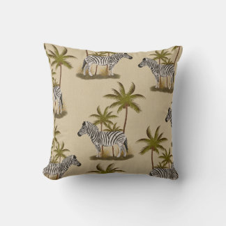 Cojín Decorativo Zebra Elegance: Un toque de áfrica de 16" x 16"