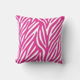 COJÍN DECORATIVO ZEBRA PINK