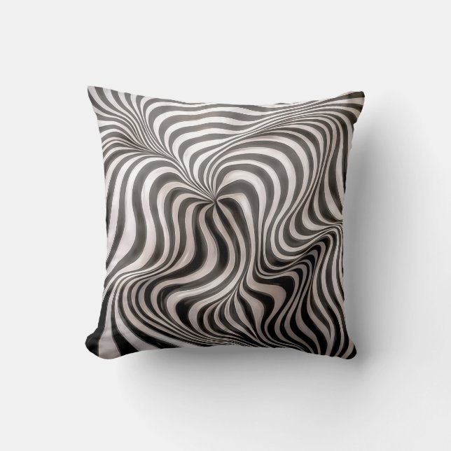 Cojín Decorativo Zebra rock!  (Anverso)