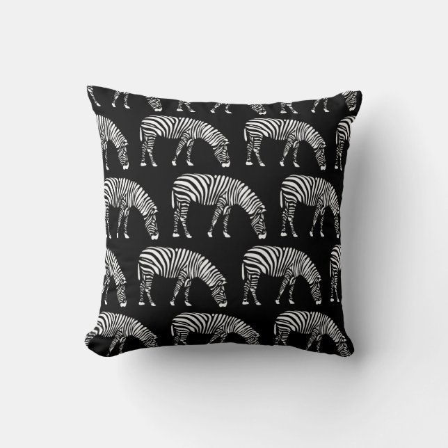 Cojín Decorativo Zebras (Anverso)