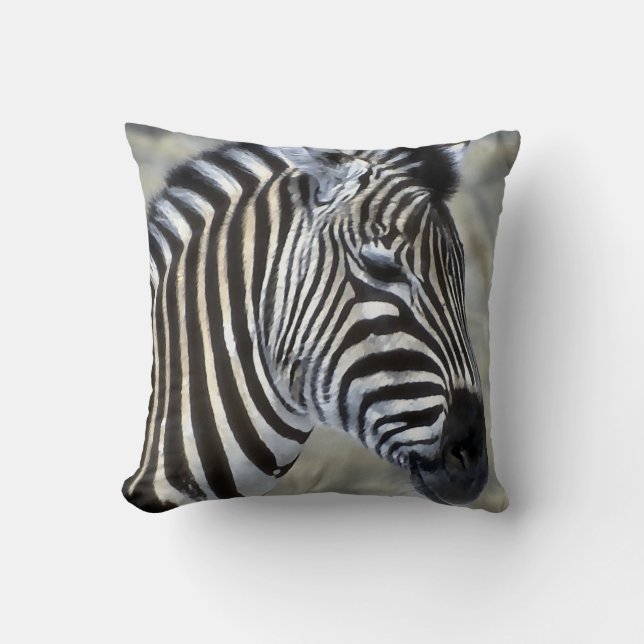 Cojín Decorativo Zebras Lovers Art (Anverso)