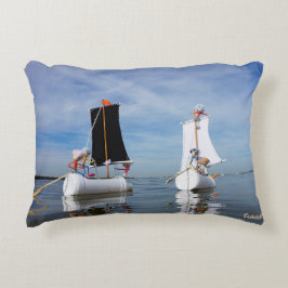 Cojín Decorativo Zeilende Fubby's die op avontuur gaan.