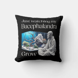 Cojín Decorativo Zen and Bucephalandra – The Art of Aquascaping