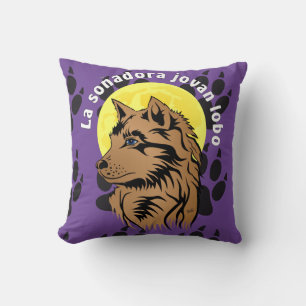 Cojín Decorativo Zen de hacer de lobo de cachorro de lobo
