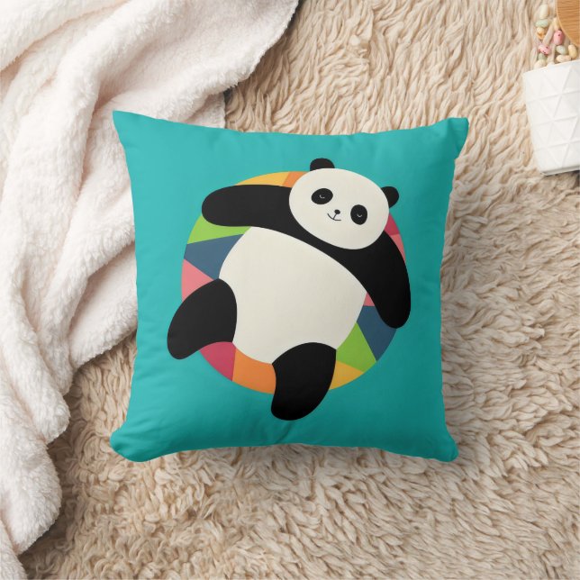 Cojín Decorativo Zen Panda Spin (Manta)