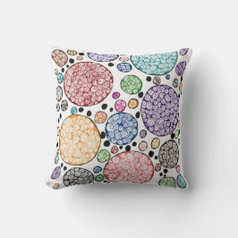 Cojín Decorativo Zentangle circles pattern