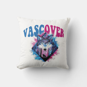 Cojín Decorativo Zidika vascover lobo Esencial