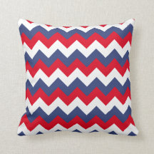 Zigzag rojo blanco y azul