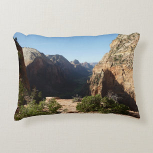Cojín Decorativo Zion desde el sendero Angels Landing Zion National