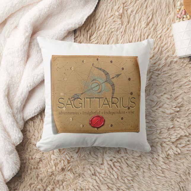 Cojín Decorativo Zodiac - Sagittarius - Throw Pillow (Manta)