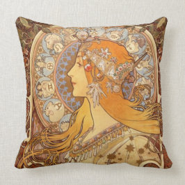 Cojín Decorativo Zodiaco de Alfonso Mucha