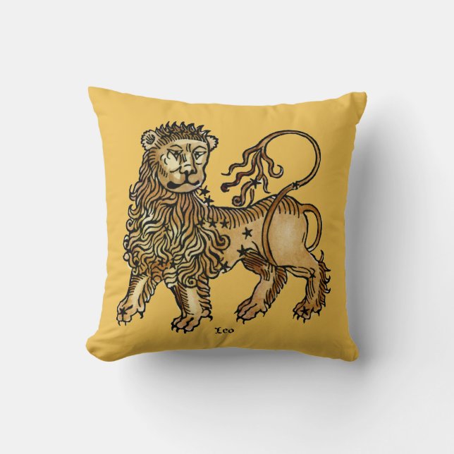 Cojín Decorativo Zodiaco: Leo, 1482 (Anverso)