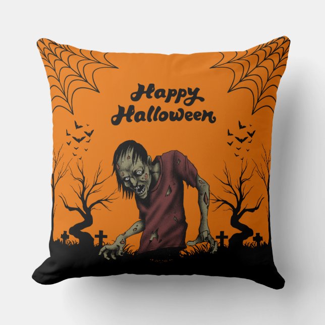 Cojín Decorativo Zombie Awakening (Anverso)