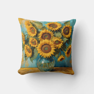 Cojín Decorativo Zomerse Zonnebloemen