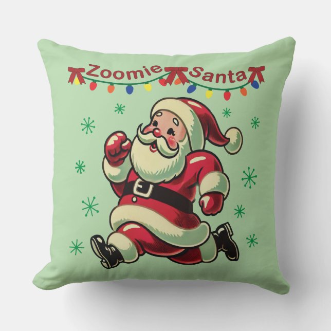 Cojín Decorativo Zoomie Santa Navidades (Anverso)