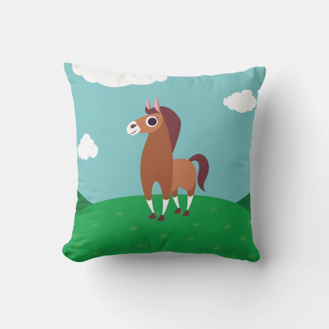 Cojín Decorativo Zora el caballo (Anverso)