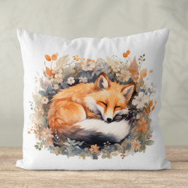 Cojín Decorativo Zorro dormido