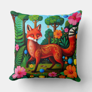 Cojín Decorativo Zorro Rojo Glamour Animal