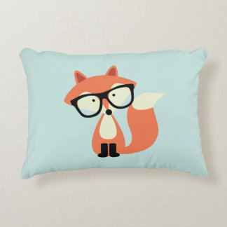 Cojín Decorativo Zorro rojo hipster