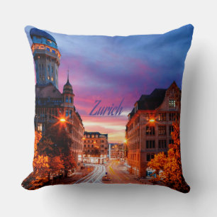 Cojín Decorativo Zurich Suiza Sunset