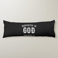 DEDICADO A DIOS PERSONALIZABLE GUAY TEXTO BLANCO