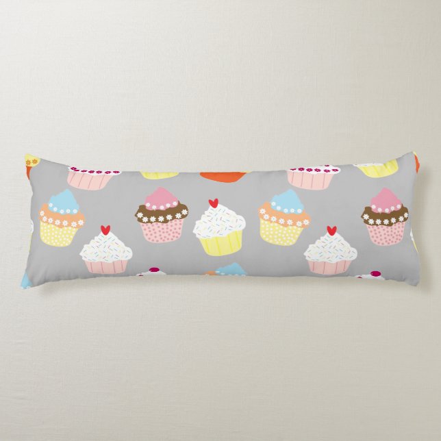 Cojín Deliciosos pasteles de cumpleaños decorados Almoha (Anverso)