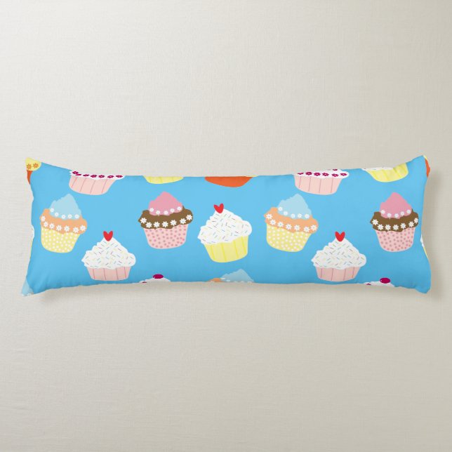 Cojín Deliciosos pasteles de cumpleaños decorados Almoha (Anverso)