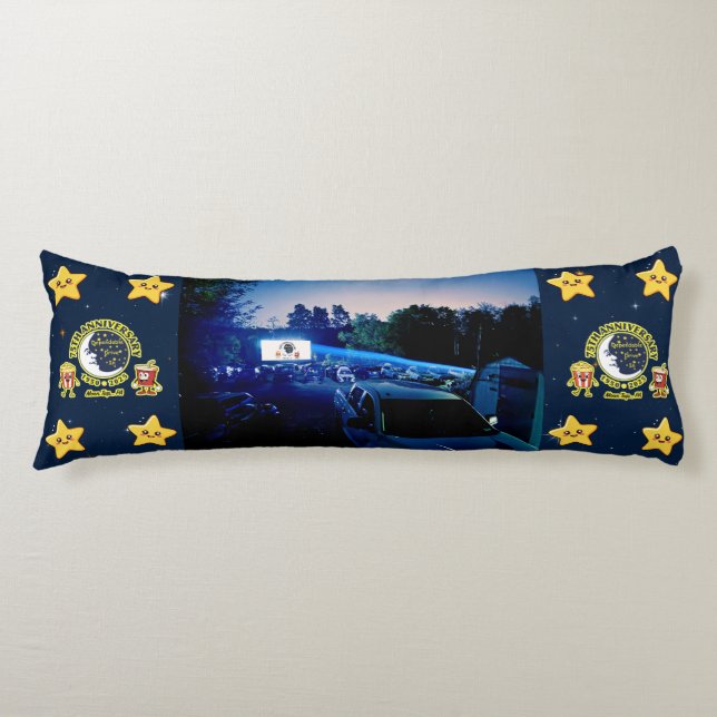 Cojín Dependable Drive In 75th Anniversary Body Pillow (Anverso)