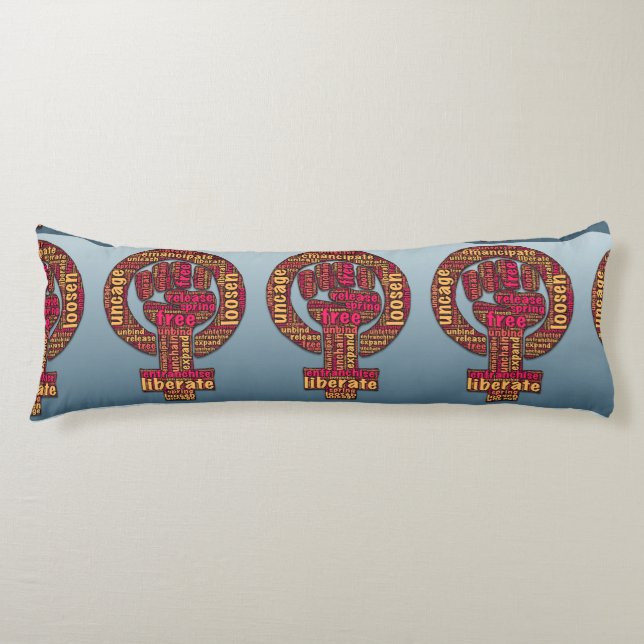 Cojín derechos de la mujer levantados primero LGBTQIA 20 (Anverso)