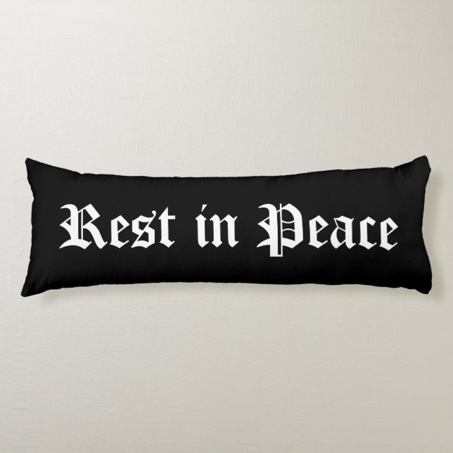 Cojín Descansa en paz (Anverso)