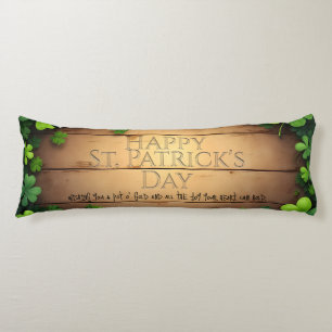 Cojín Deseos Afortunados de San Patricio 🍀