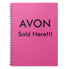 Cojín, diario y/o libreta de escritura de Avon