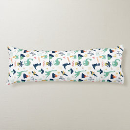 Cojín Dino Land White