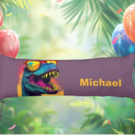 Cojín Dino T Rex Niños Pillow Cuerpo