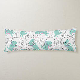 Cojín Dinosaurios Espaciales, Dinosaurios Cutos, Buques 