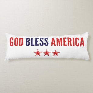 Cojín Dios bendiga a Estados Unidos