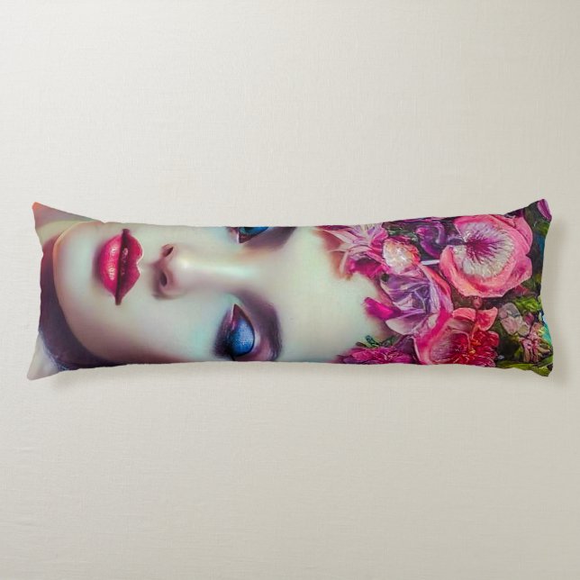 Cojín Diosa de las flores (Anverso)