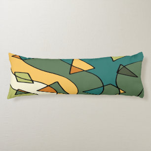 Cojín diseño abstracto vintage dibujado a mano