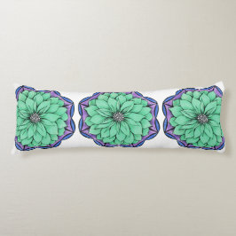 Cojín Diseño AZUL del POINSETTIA