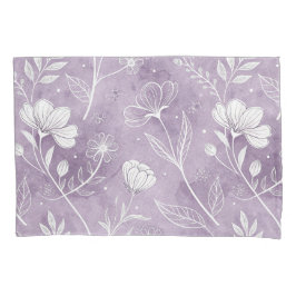 Cojín Diseño de funda de almohada floral soñador