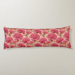 Cojín Diseño de Interior de Ramo de Clavel Vintage en Pi