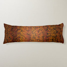 Cojín Diseño de mosaico en tonos cálidos