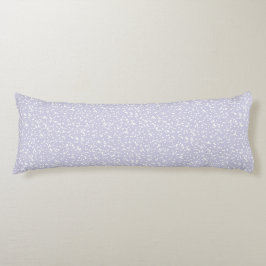 Cojín Ditsy Dots Pattern - White on Dusty Purple