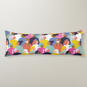 Cojín Diversidad de mujeres - Mujeres de diversas razas