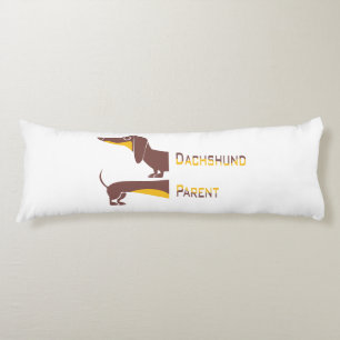 Cojín Divertido dachshund lindo para padres de perros la