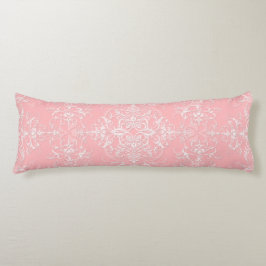 Cojín Doble Damask Rosa Princesa Pálida